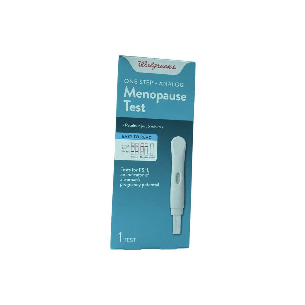 Walgreens Menopause Test/One Step. Analog